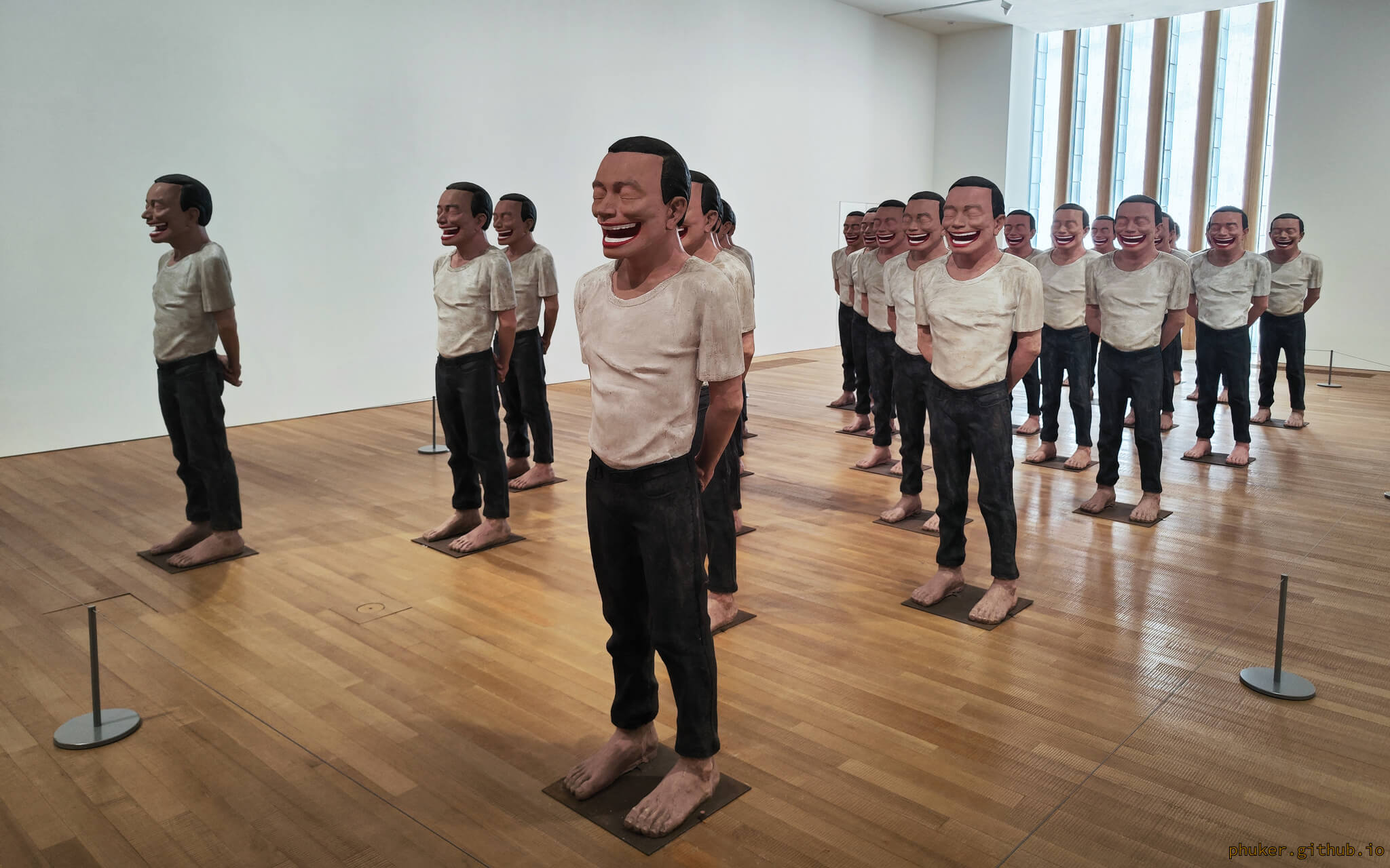 西元 2000 年 | 岳敏君 | 2000