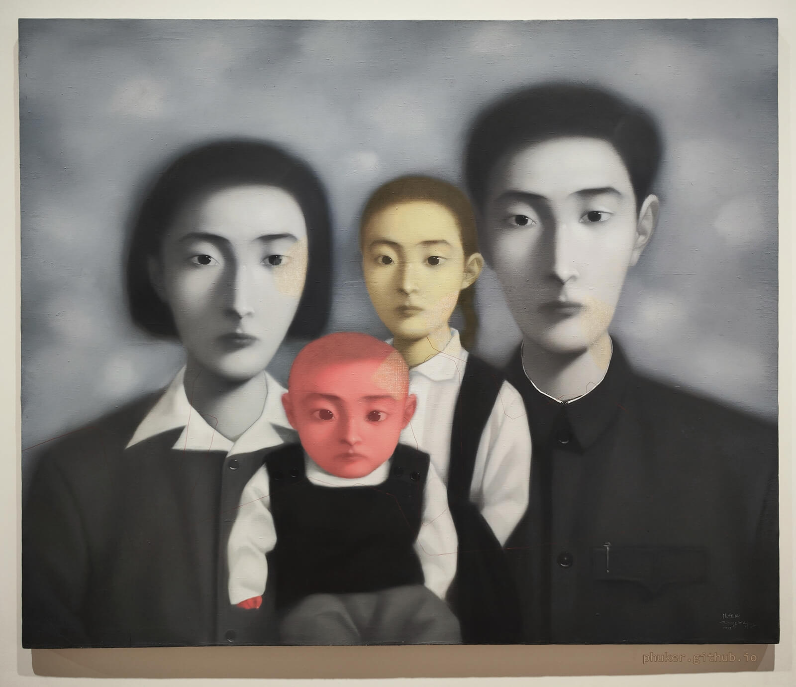 血缘——大家庭 17 号 | 张晓刚 | 1998