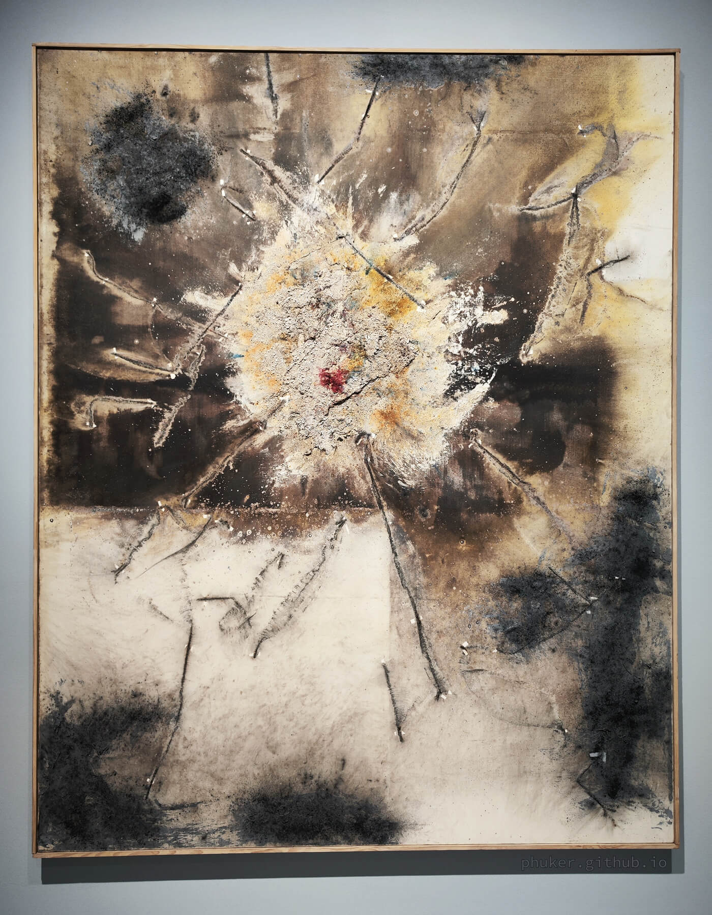 火药画 8-A5 号 | 蔡国强 | 1988